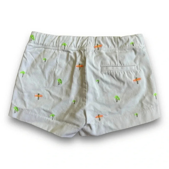 Crewcuts | Girls’ Embroidered Frankie Chino Shorts (10) 🌴 - Picture 4 of 6